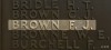F J Brown